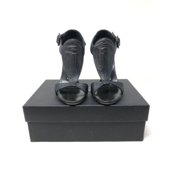 Giuseppe Zanotti Black Leather Gladiator Sandals - Picture 7 of 13